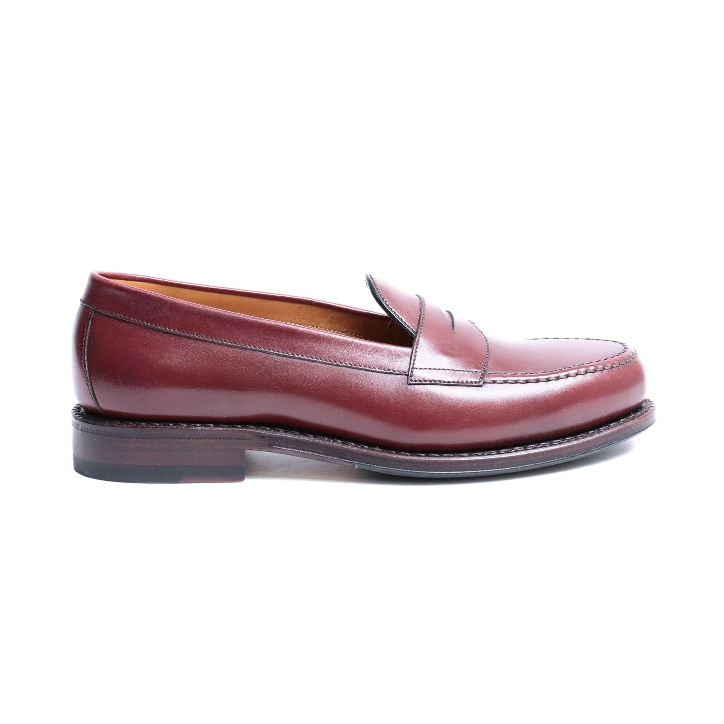 98324 / CALF / BORDO / HALF RUBBER SOLE / UK6.5(25.5cm)