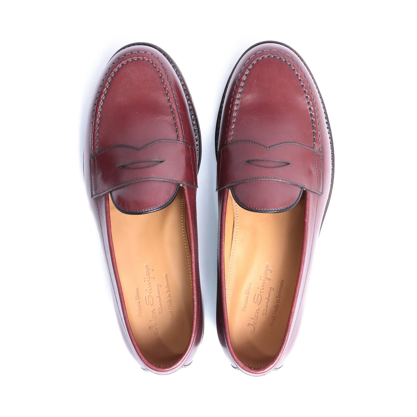 98324 / CALF / BORDO / HALF RUBBER SOLE / UK6.5(25.5cm)