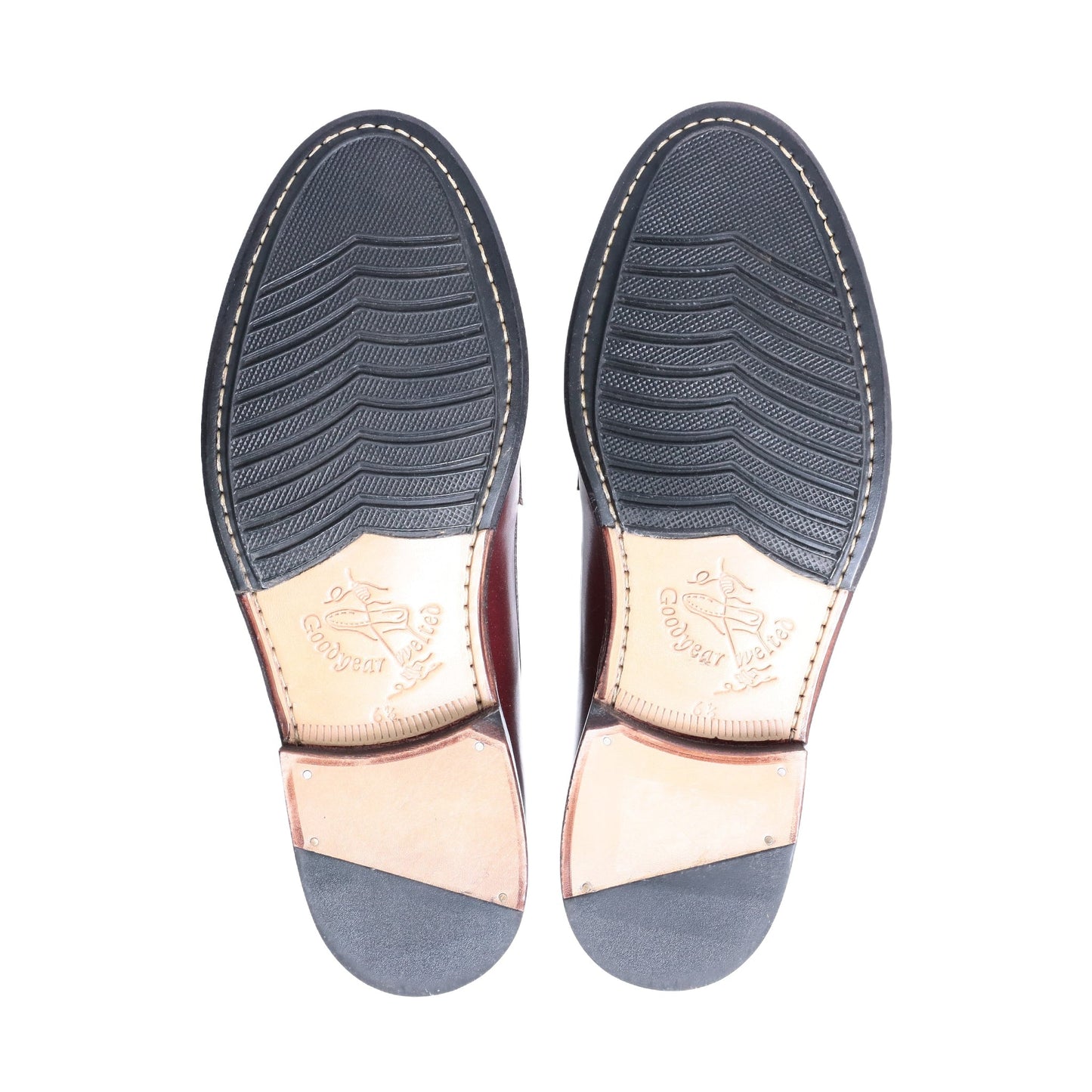 98324 / CALF / BORDO / HALF RUBBER SOLE / UK6.5(25.5cm)