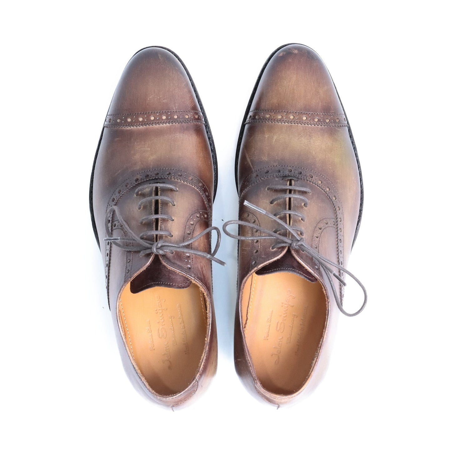 98409 / Vegano Crust / COFFEE / Leather / UK6.5(25.5cm)