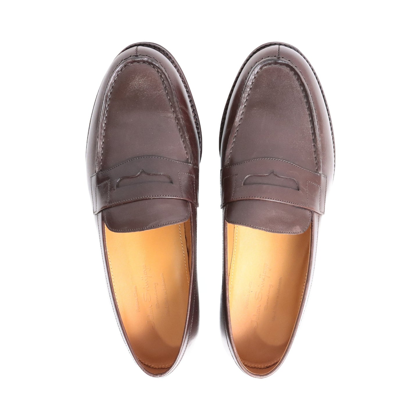 98589 / CALF / D.BROWN / LEATHER SOLE / UK8.0(27.0cm)