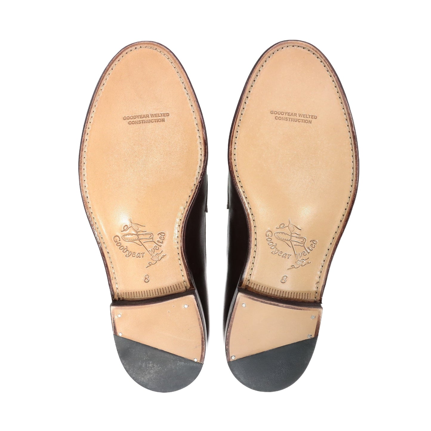 98589 / CALF / D.BROWN / LEATHER SOLE / UK8.0(27.0cm)