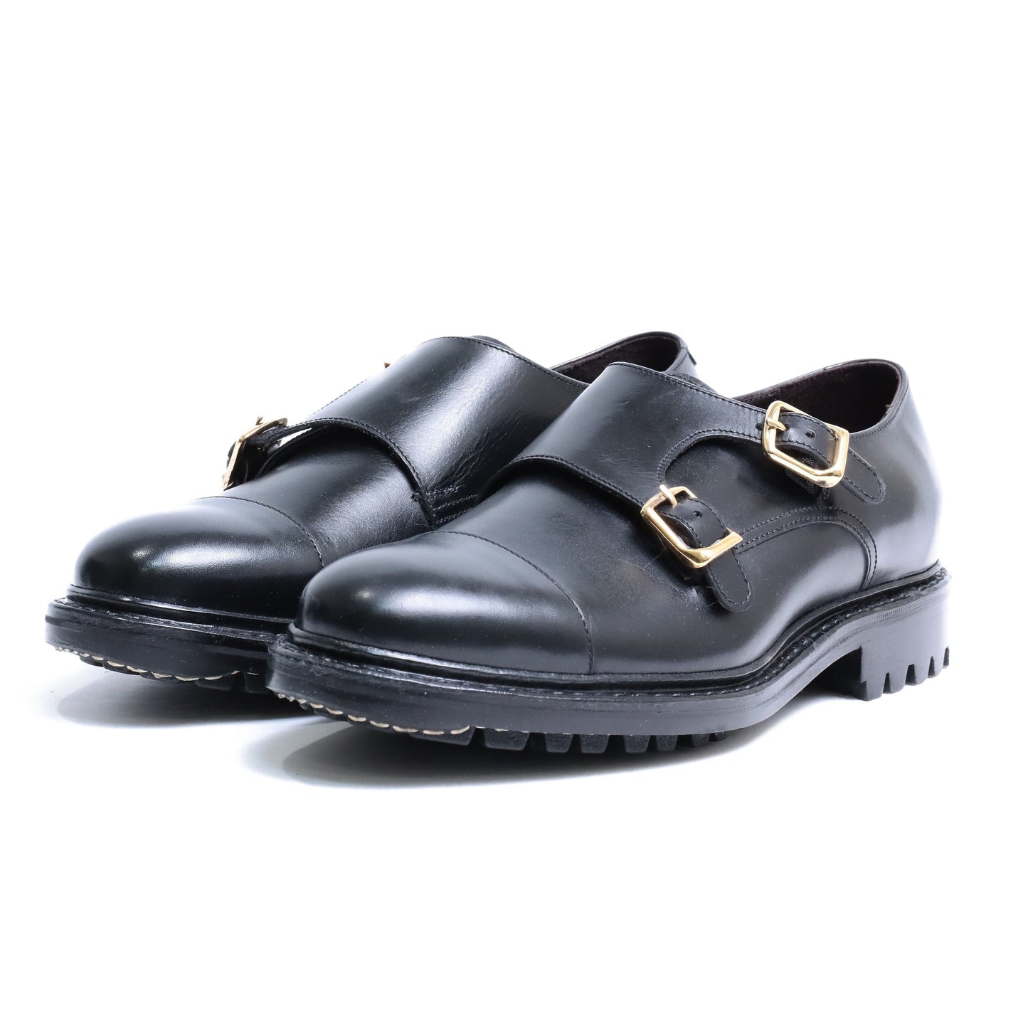 98656 / CALF / BLACK / COMMANDO SOLE / UK5.5(24.0cm)