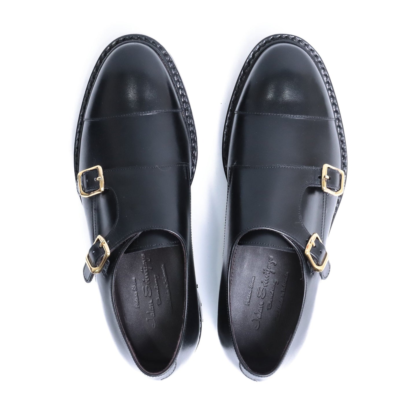 98656 / CALF / BLACK / COMMANDO SOLE / UK5.5(24.0cm)