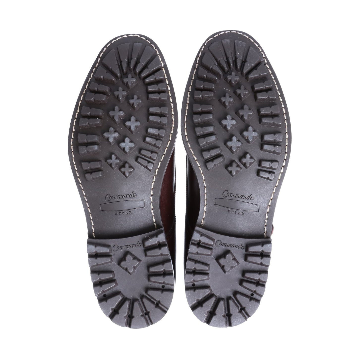 98656 / CALF / D.BROWN / COMMANDO SOLE / UK8.0(26.5cm)