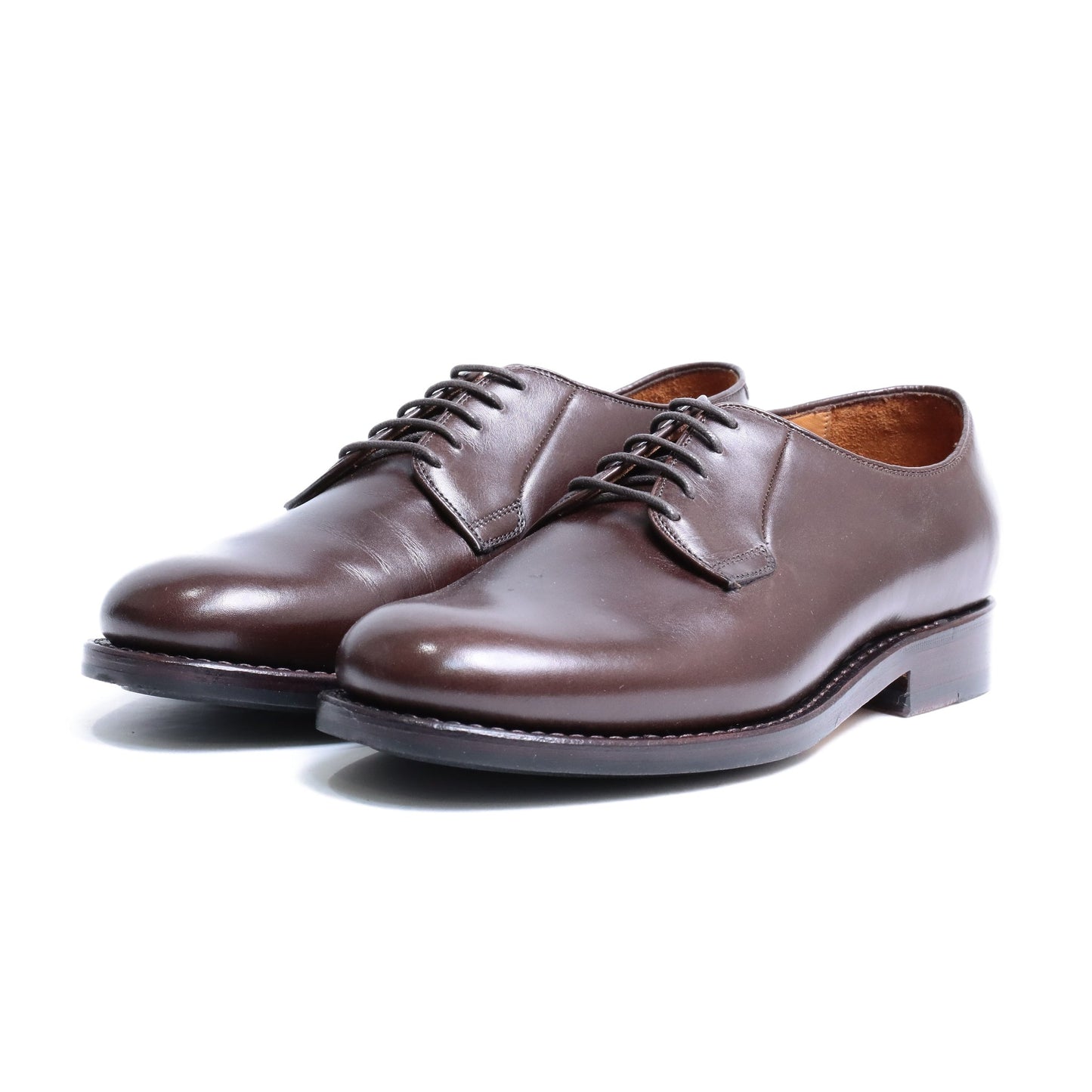 98771 / CALF / D.BROWN / HALF RUBBER SOLE / UK6.0(25.0cm)
