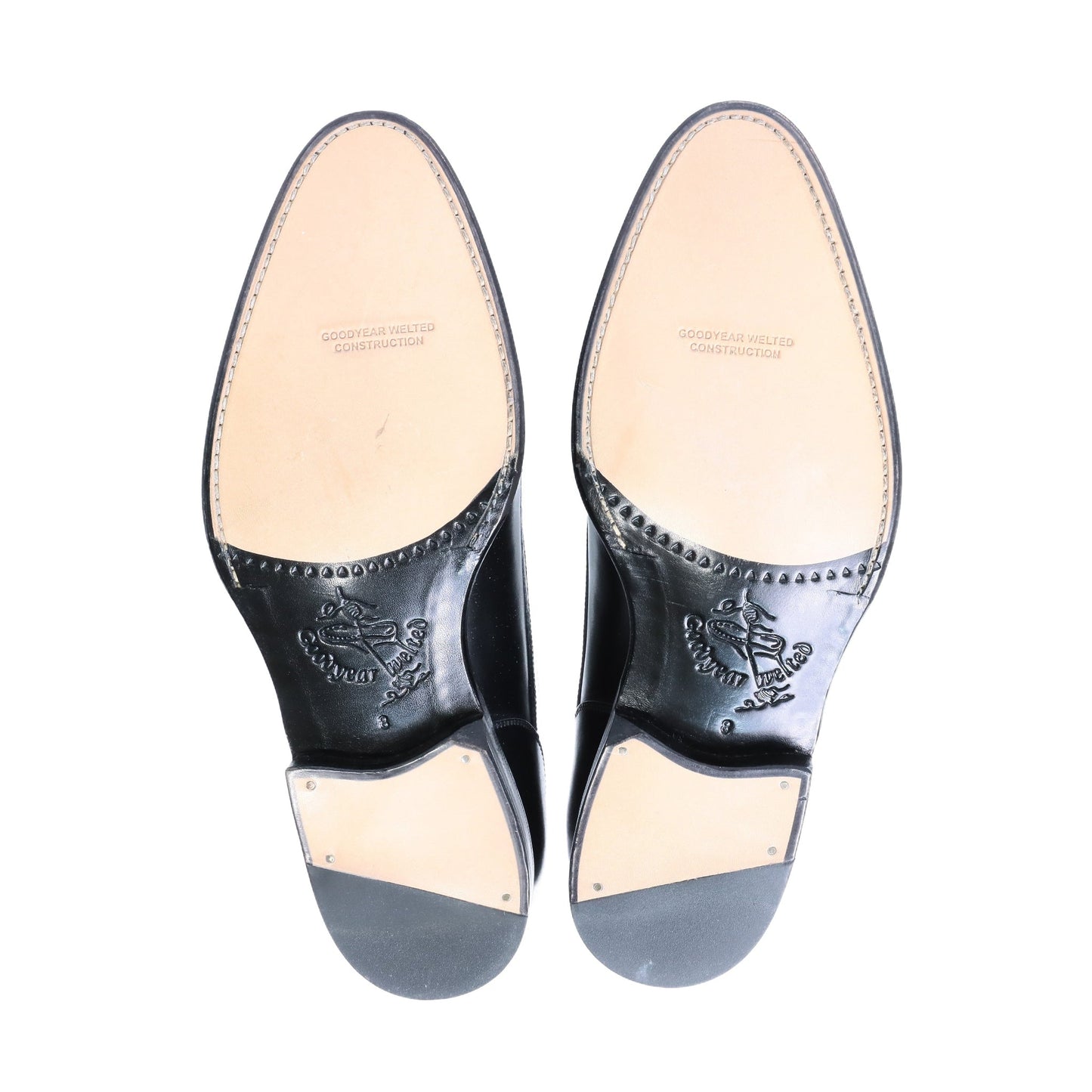 98845 / CALF / BLACK / LEATHER SOLE / UK8.0(27.0cm)