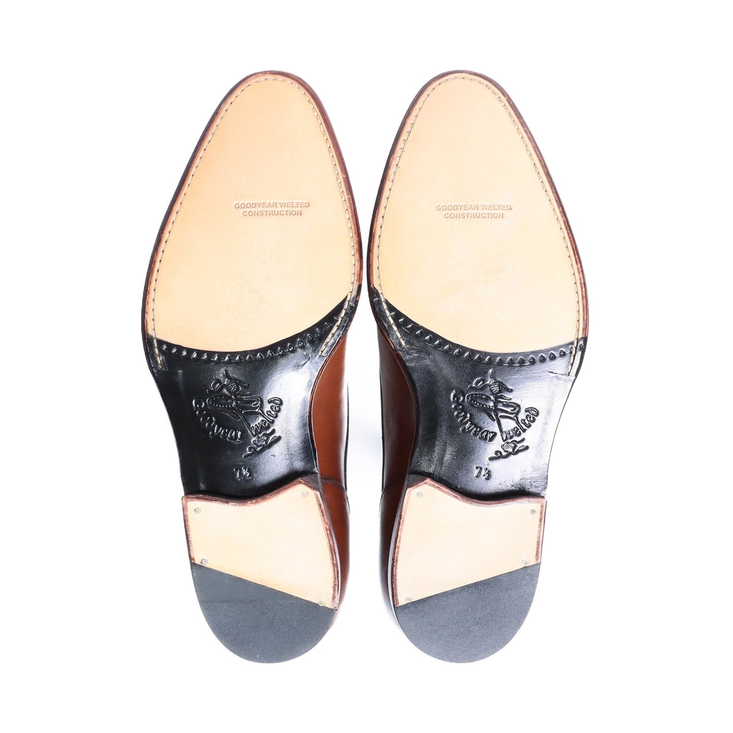 98845 / CALF / CUOIO / LEATHER SOLE / UK7.5(26.0cm)