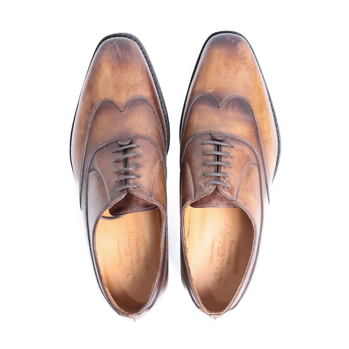 98893 / V.CRUST / COFFEE / LEATHER SOLE / UK6.0(24.5cm)