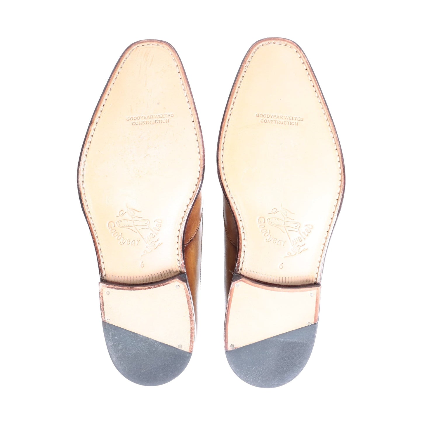 98893 / V.CRUST / COFFEE / LEATHER SOLE / UK6.0(24.5cm)
