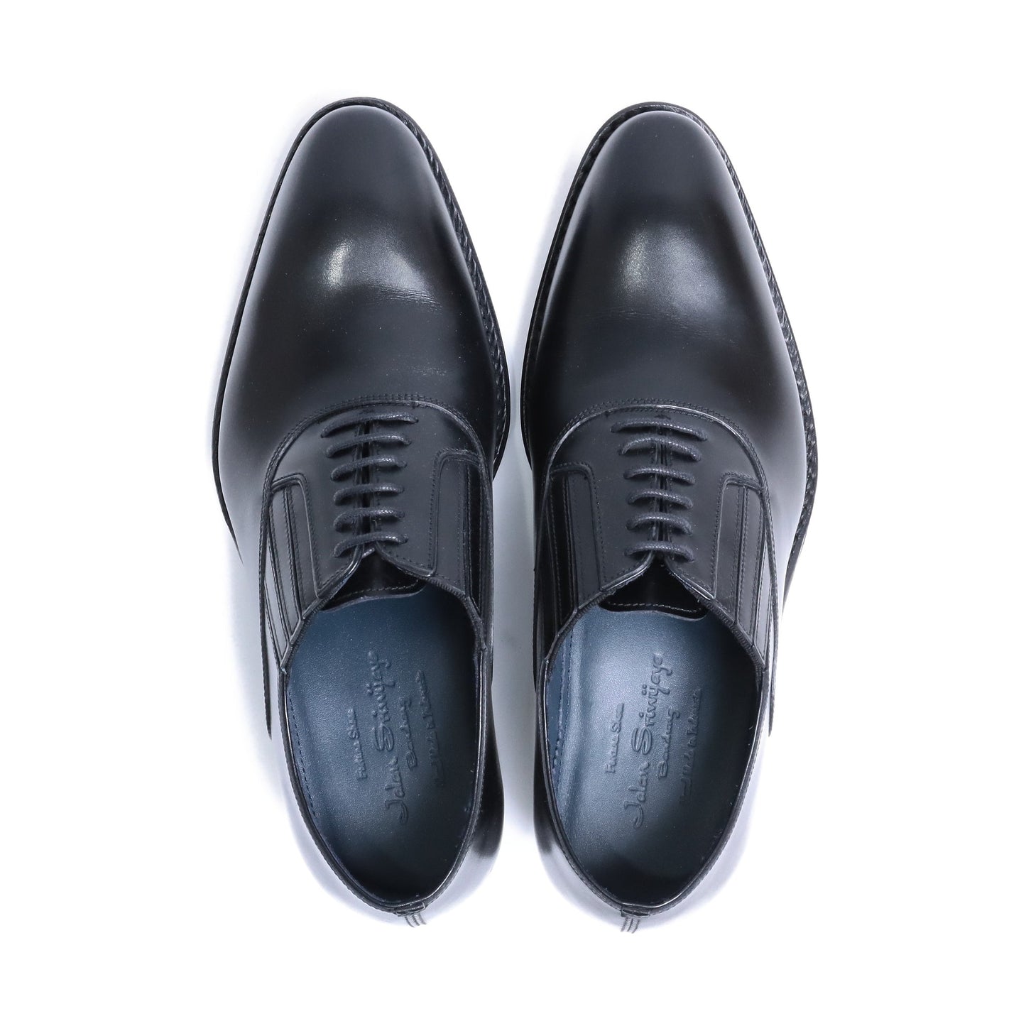 98913 / CALF / BLACK / LEATHER SOLE / UK5.0(23.5cm)