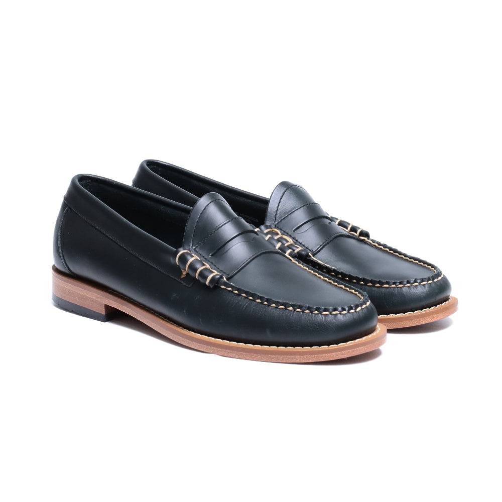 BA11011 / LTHR / NAVY / LEATHER SOLE / 7(25.0cm)