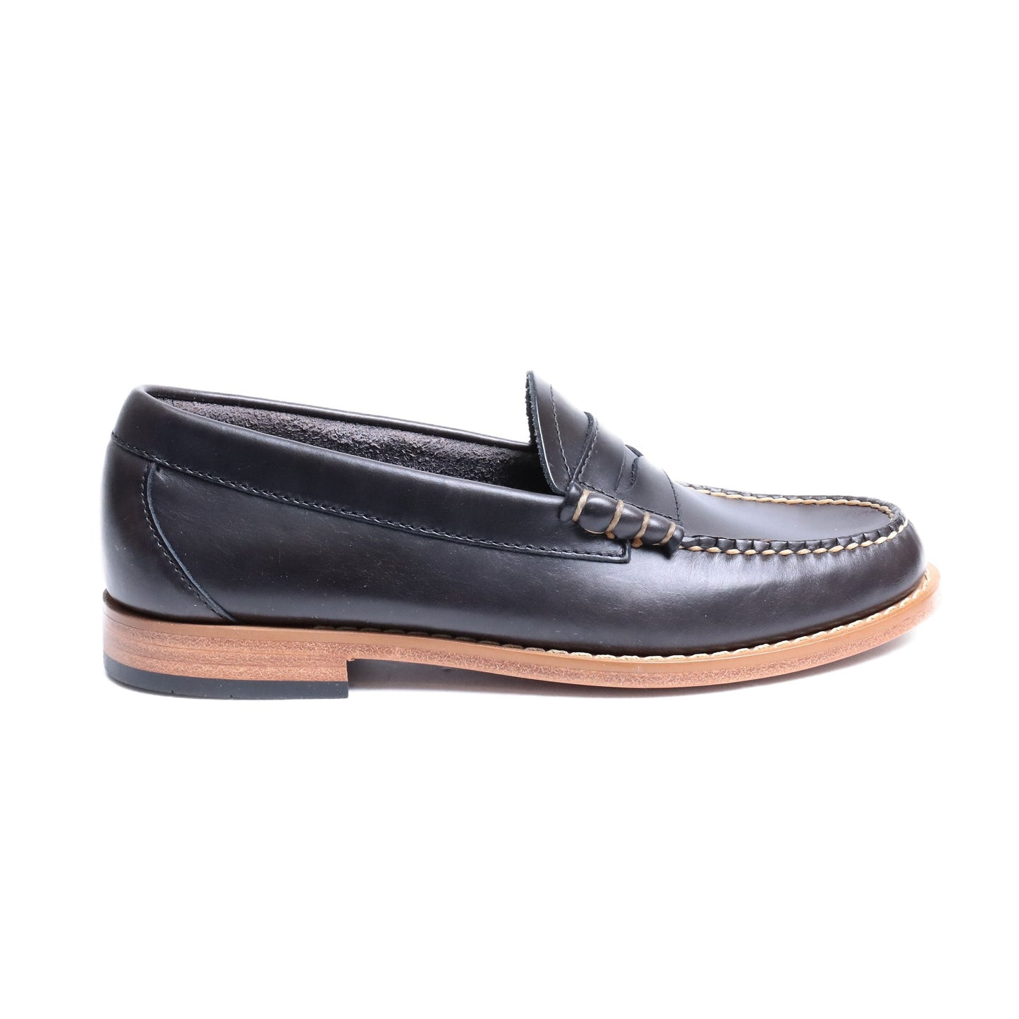 BA11011 / LTHR / NAVY / LEATHER SOLE / US6.5(24.5cm)
