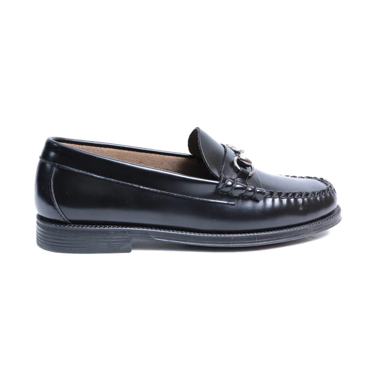 BA11775 / LTHR / BLACK / RUBBER SOLE / US7.0(25.0cm)