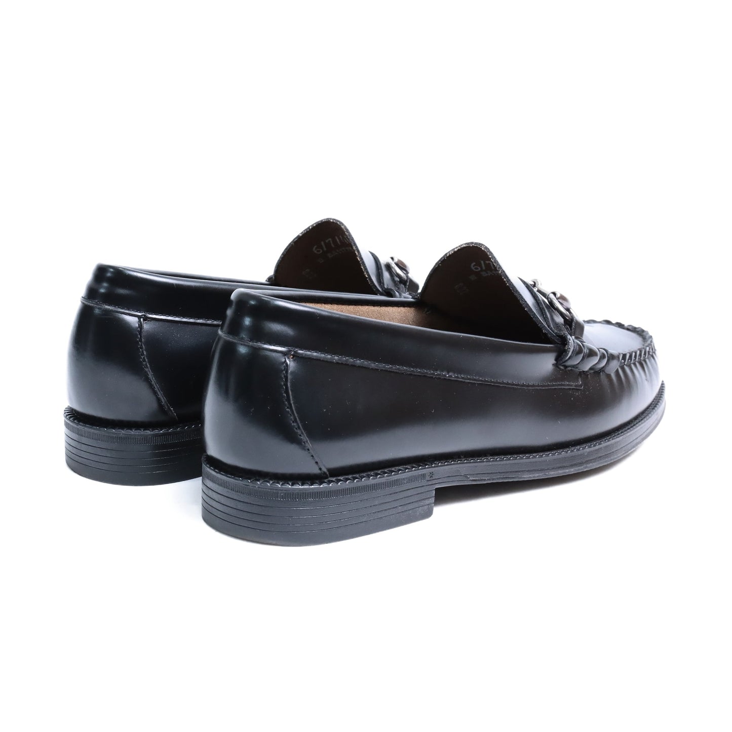 BA11775 / LTHR / BLACK / RUBBER SOLE / US7.0(25.0cm)