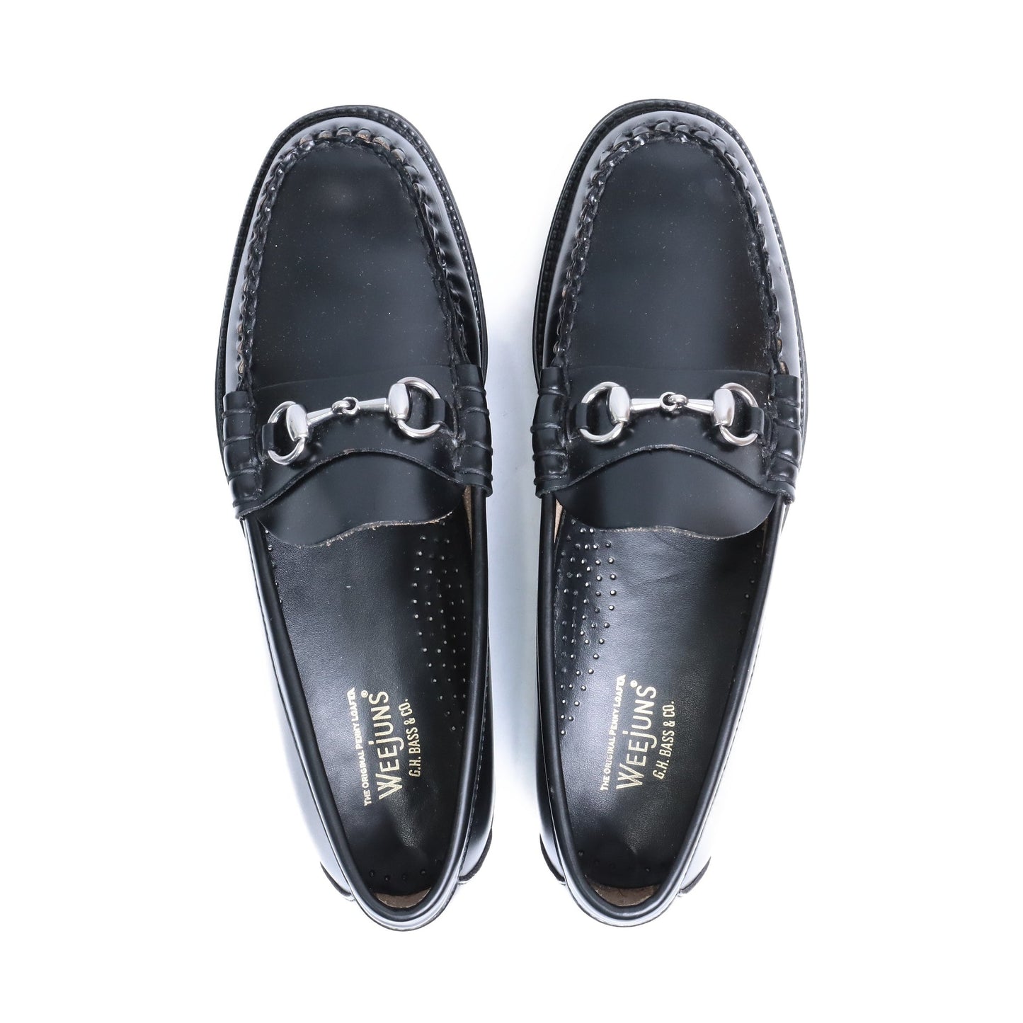 BA11775 / LTHR / BLACK / RUBBER SOLE / US7.0(25.0cm)