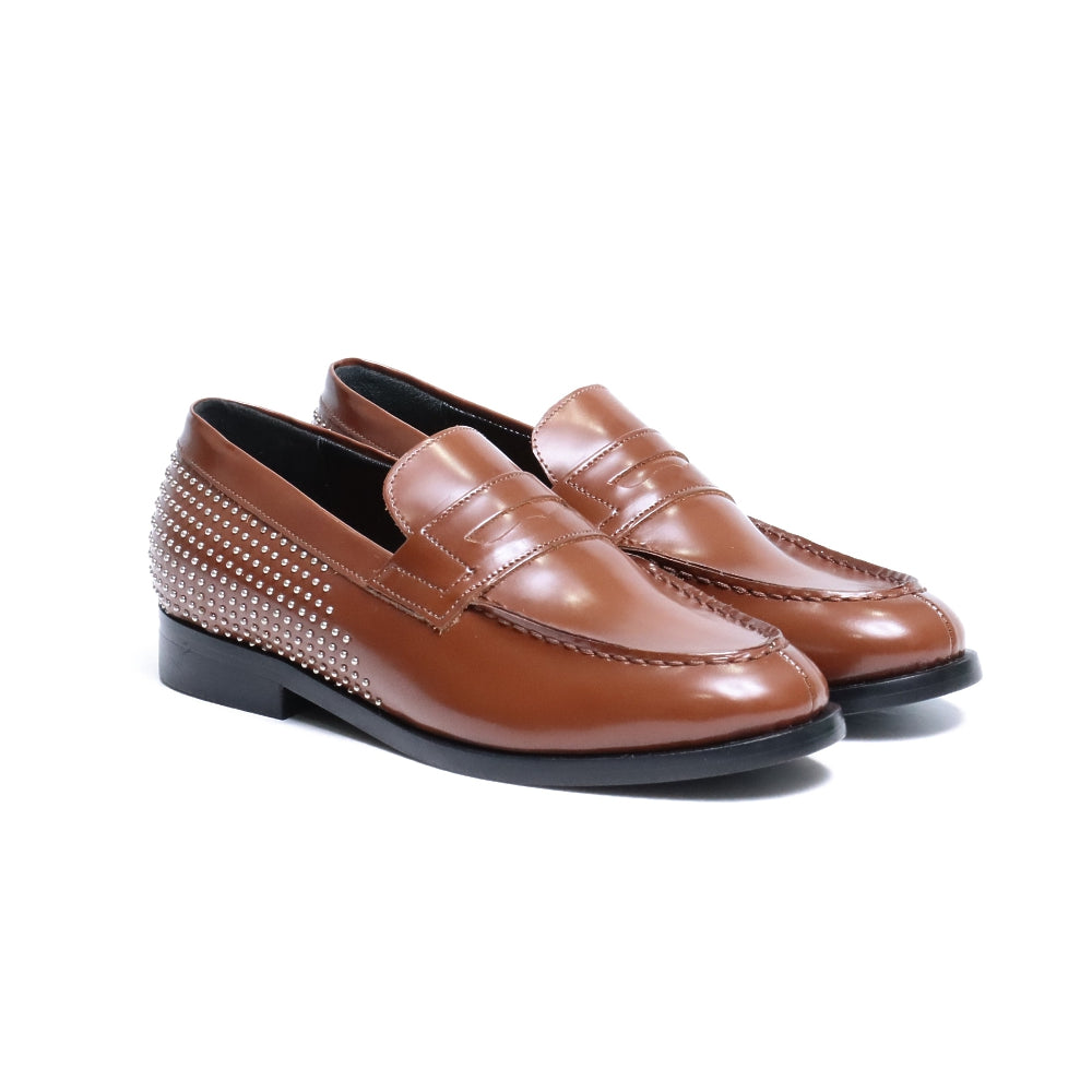 BA41413 / LTHR / COGNAC / RUBBER SOLE / 7(24.5cm)
