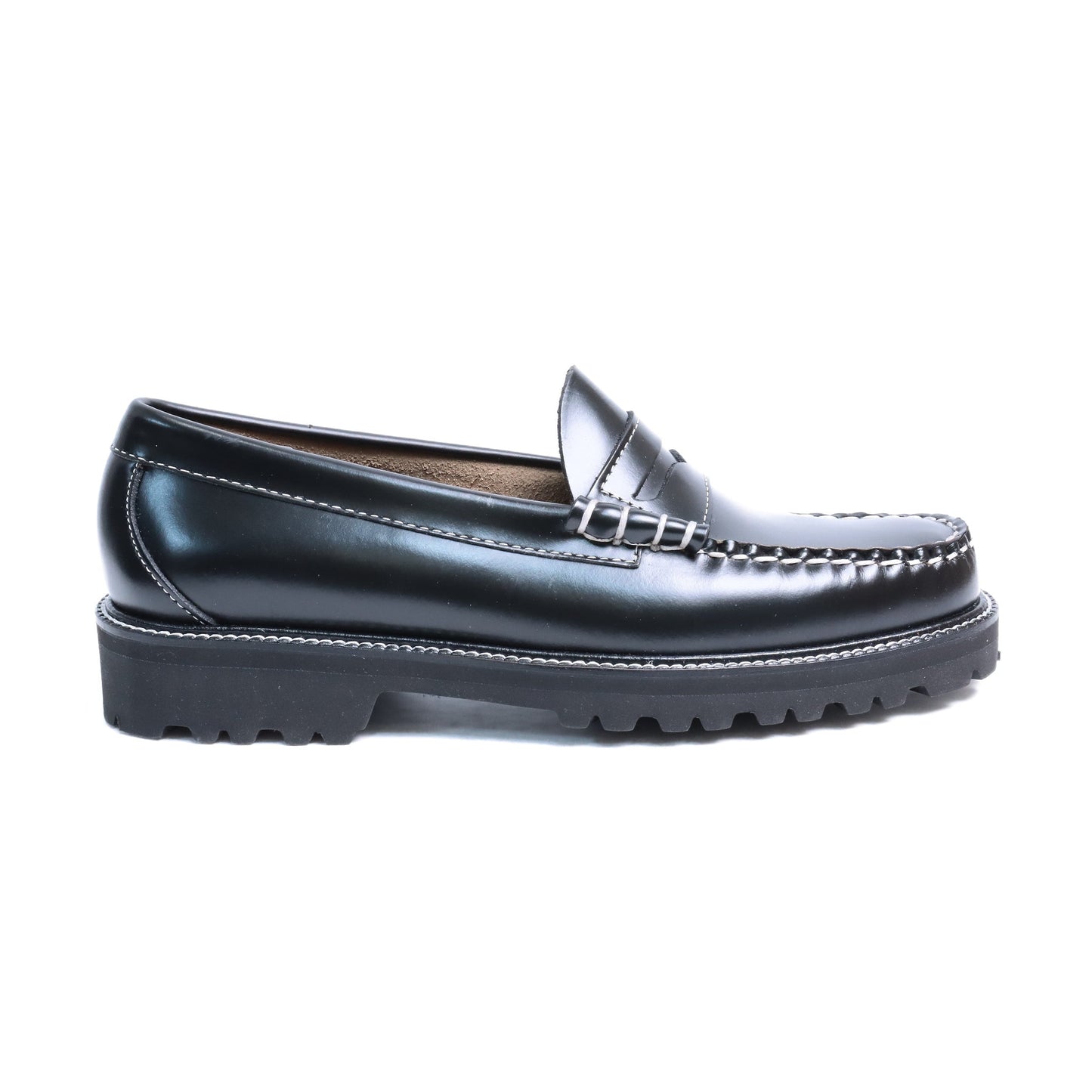 BA91510B / LTHR / BLACK / RUBBER SOLE / US7.5(25.5cm)