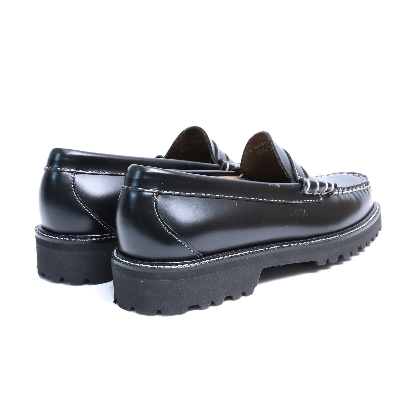 BA91510B / LTHR / BLACK / RUBBER SOLE / US7.5(25.5cm)