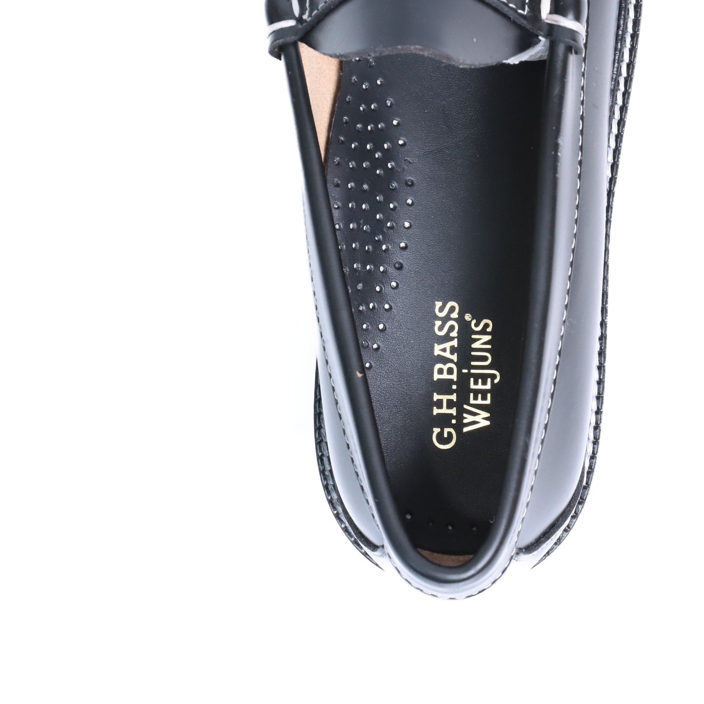 BA91510B / LTHR / BLACK / RUBBER SOLE / US7.5(25.5cm)