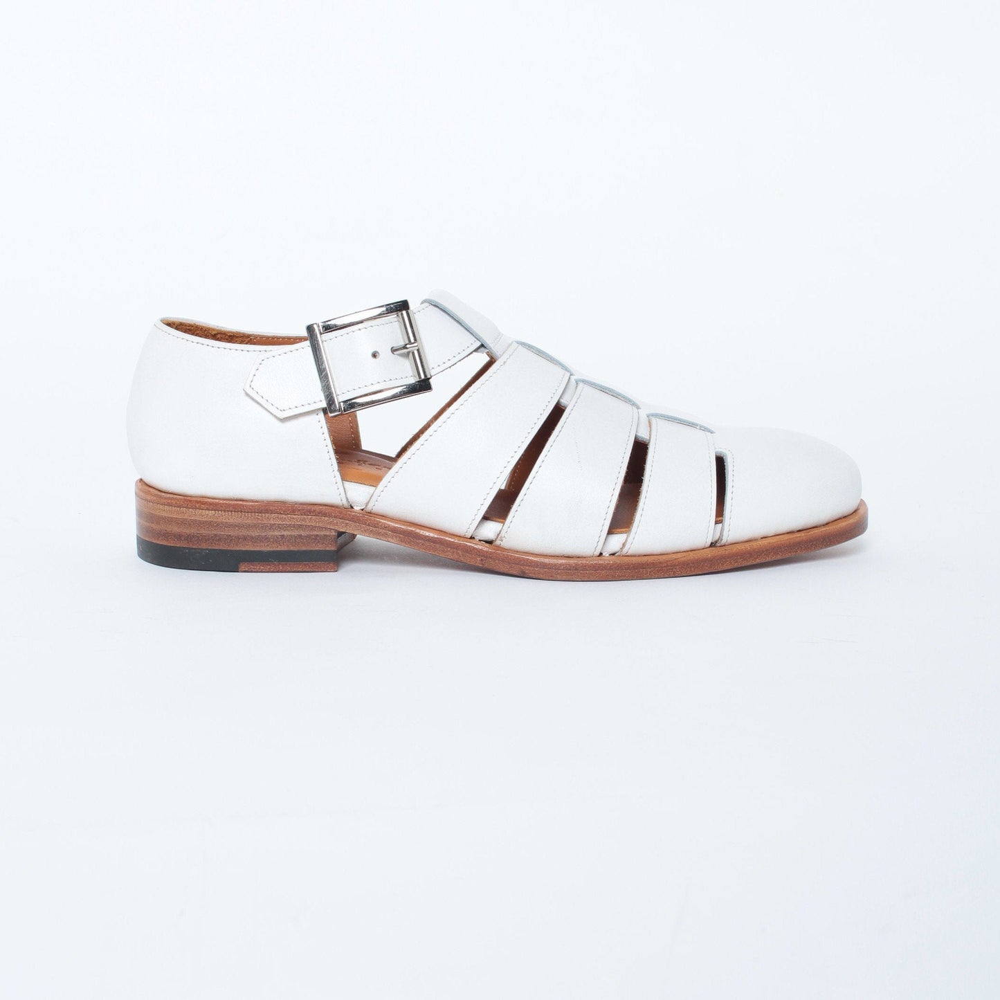 98850 / CALF / WHITE / LEATHERSOLE / UK4.5(23.5cm)