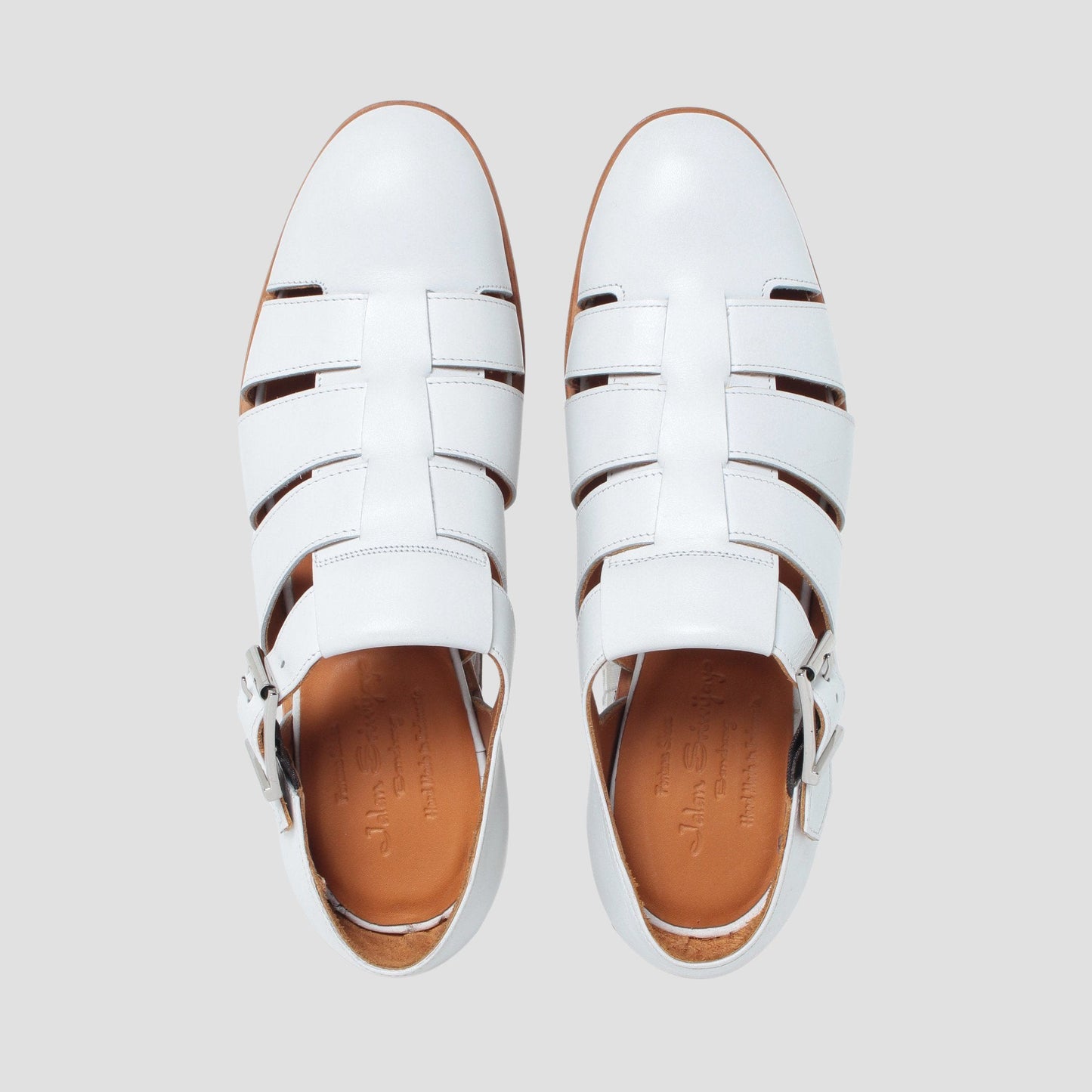98850 / CALF / WHITE / LEATHERSOLE / UK4.5(23.5cm)
