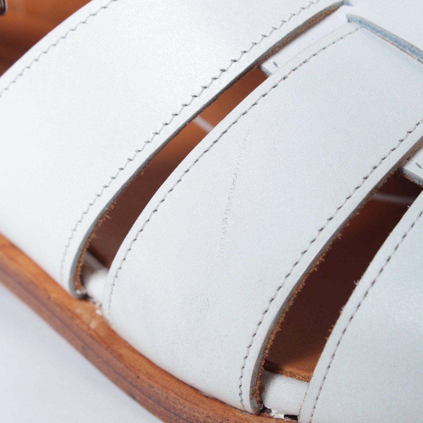 98850 / CALF / WHITE / LEATHERSOLE / UK4.5(23.5cm)