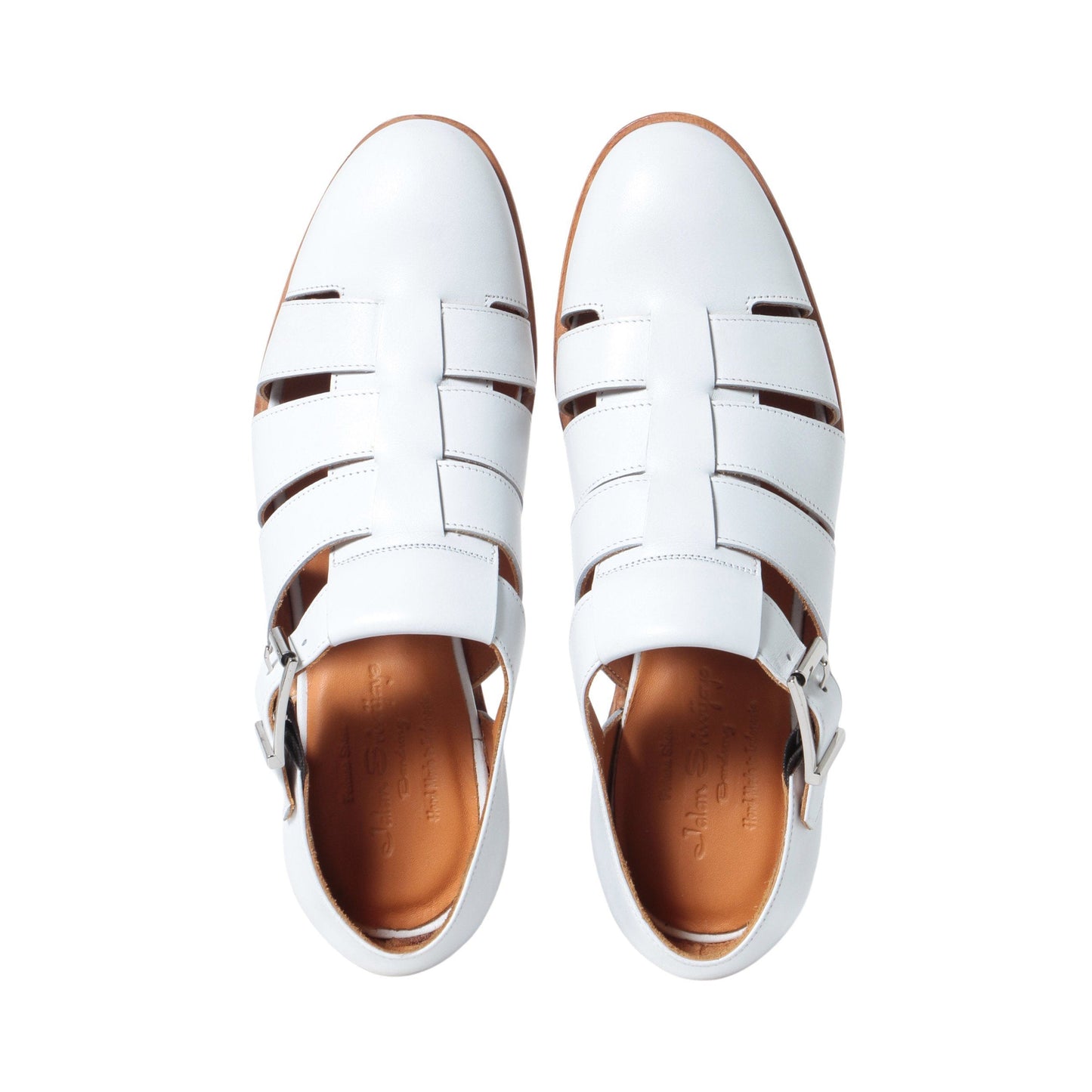 98850 / CALF / WHITE / LEATHERSOLE / UK5.0(24.0cm)