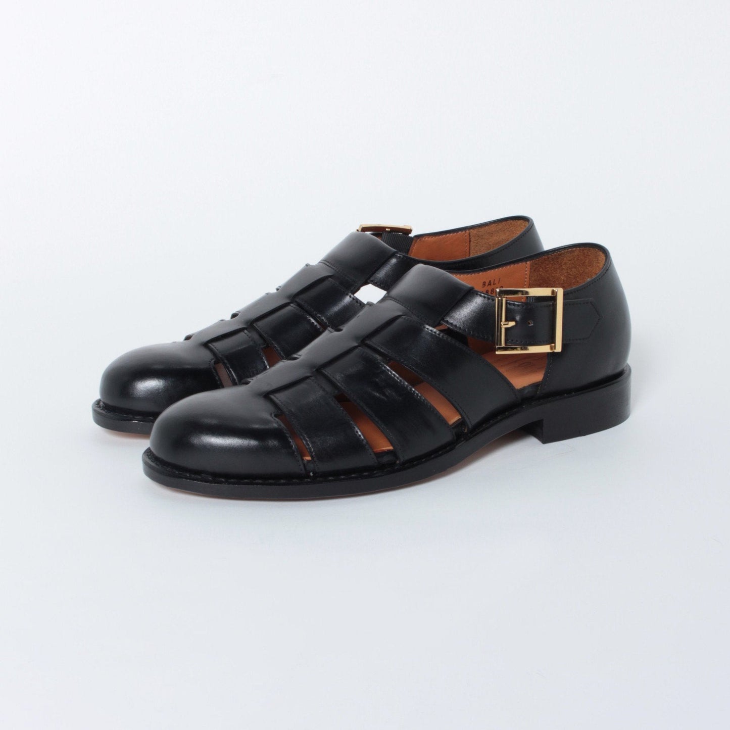 98819 / CALF / BLACK / LEATHERSOLE / UK5.5(24.0cm)