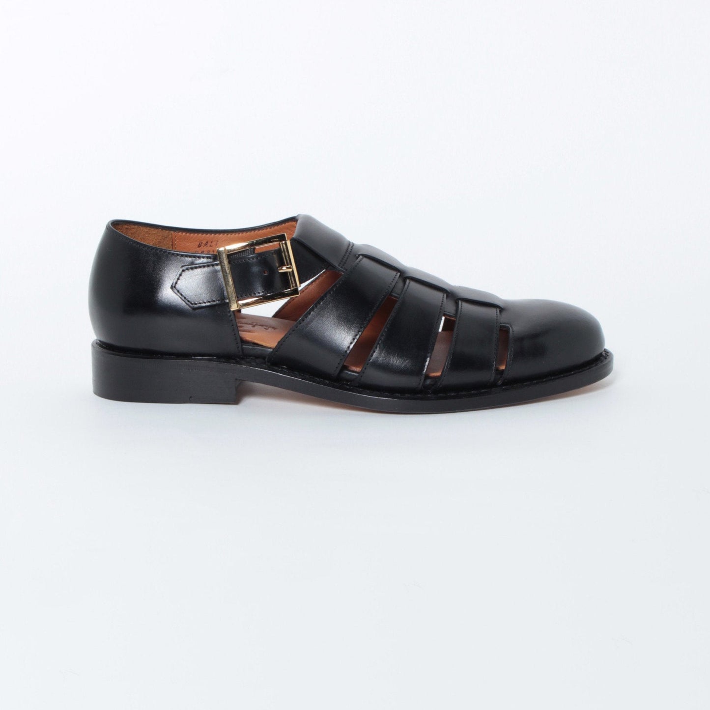 98819 / CALF / BLACK / LEATHERSOLE / UK5.5(24.0cm)
