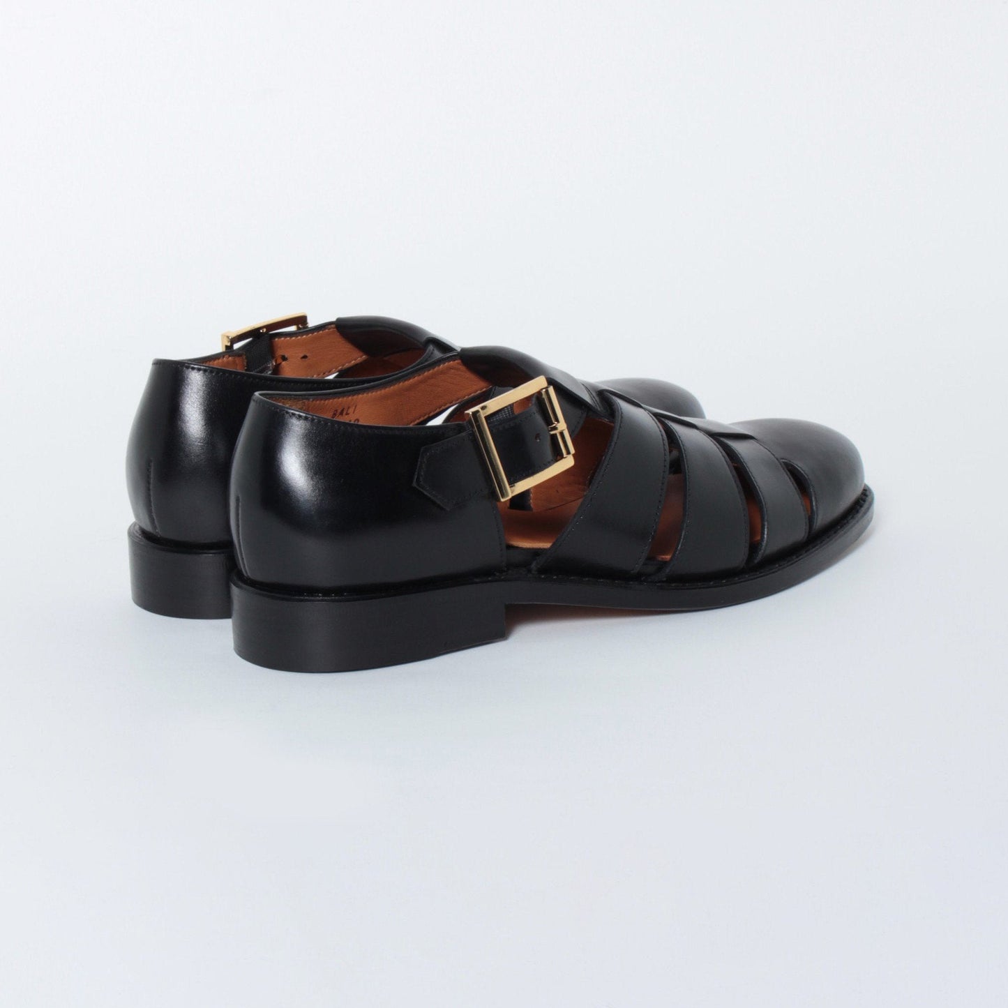 98819 / CALF / BLACK / LEATHERSOLE / UK5.5(24.0cm)