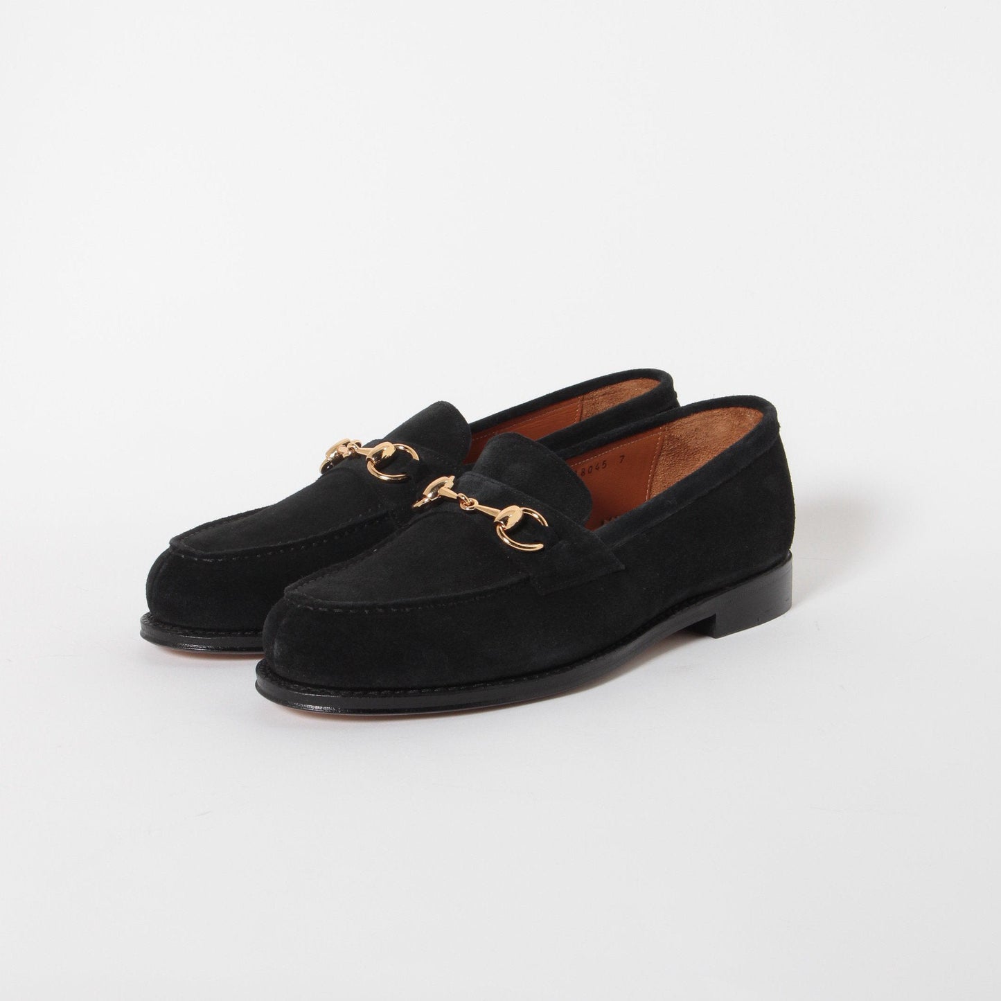 98976 / SUEDE / BLACK / LEATHERSOLE / UK7.0(26.0cm)