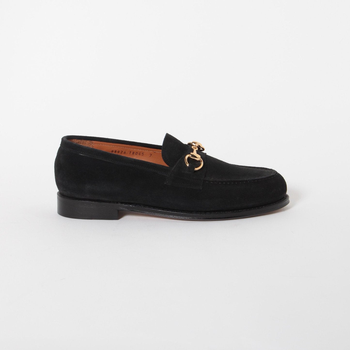 98976 / SUEDE / BLACK / LEATHERSOLE / UK7.0(26.0cm)