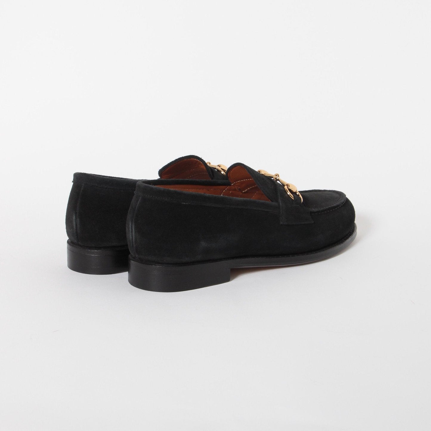 98976 / SUEDE / BLACK / LEATHERSOLE / UK7.0(26.0cm)