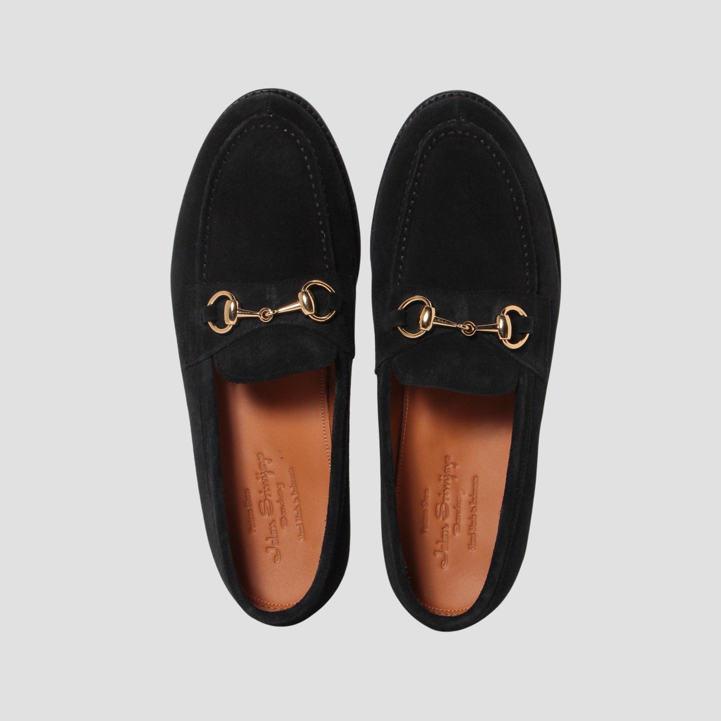 98976 / SUEDE / BLACK / LEATHERSOLE / UK7.0(26.0cm)
