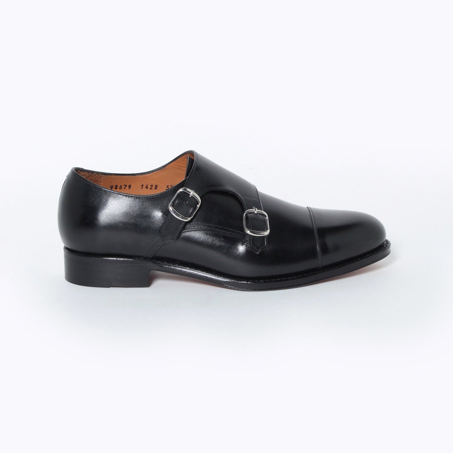 98679 / CALF / BLACK / LEATHERSOLE / UK5.5(24.5cm)