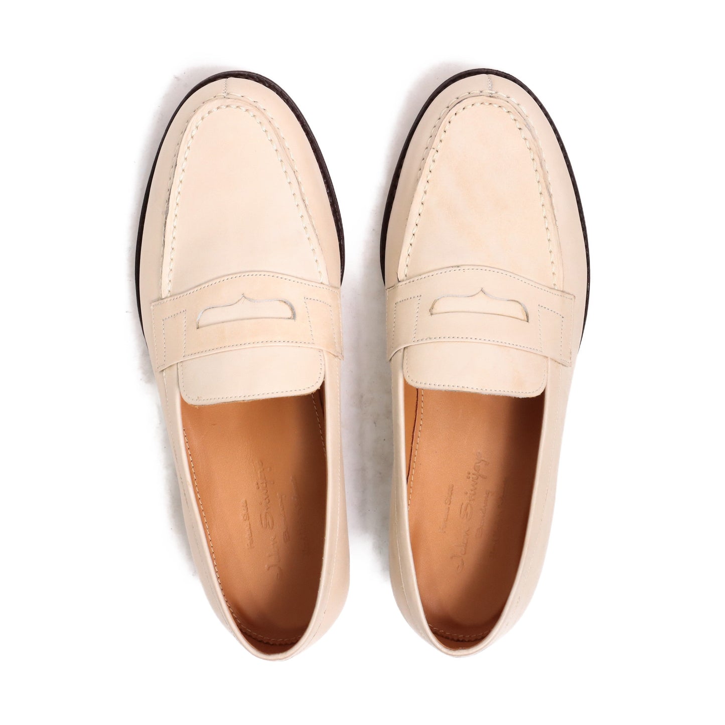 98589 / VEGANO CRUST / NATURAL / LEATHER SOLE / UK6.5(25.5cm)