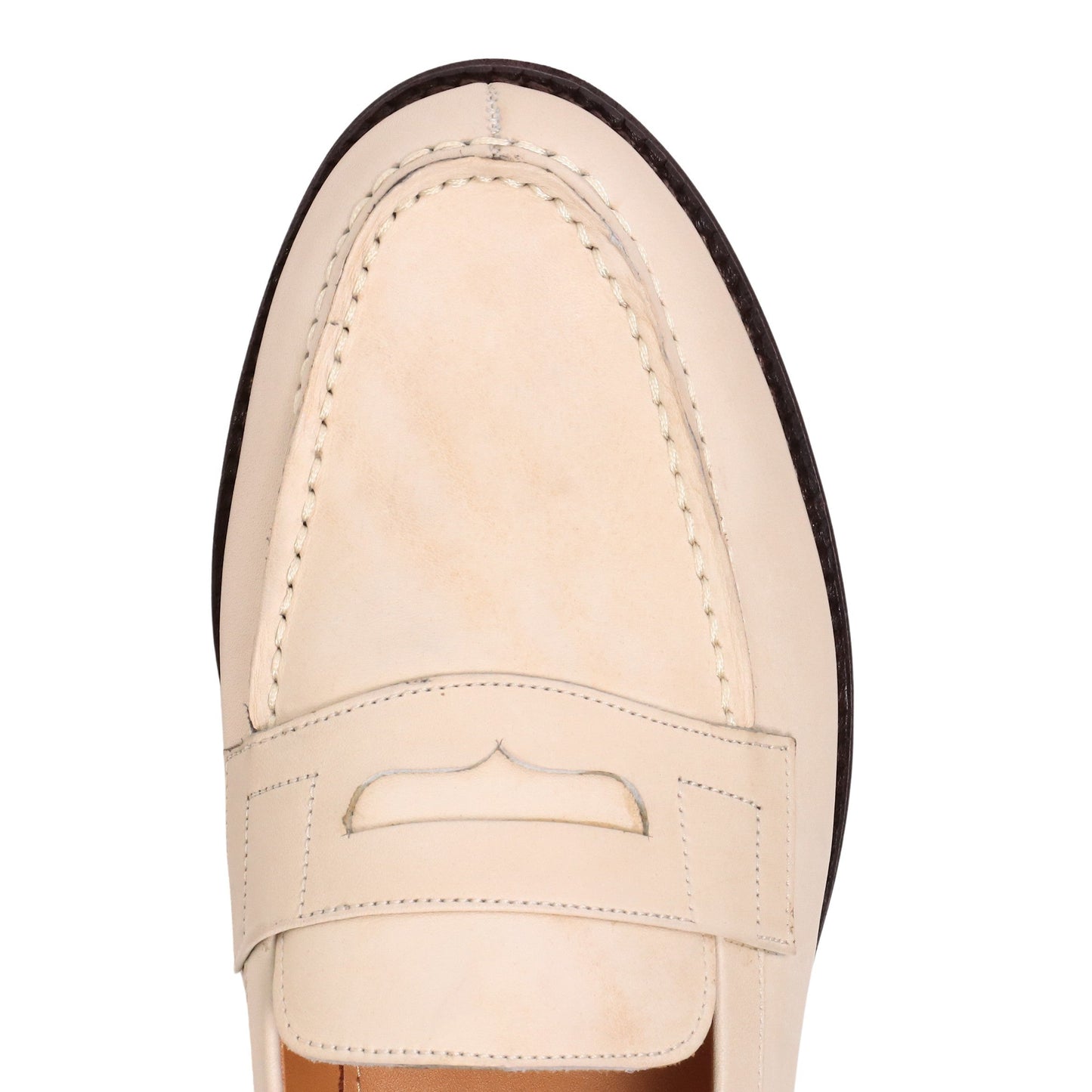 98589 / VEGANO CRUST / NATURAL / LEATHER SOLE / UK6.5(25.5cm)