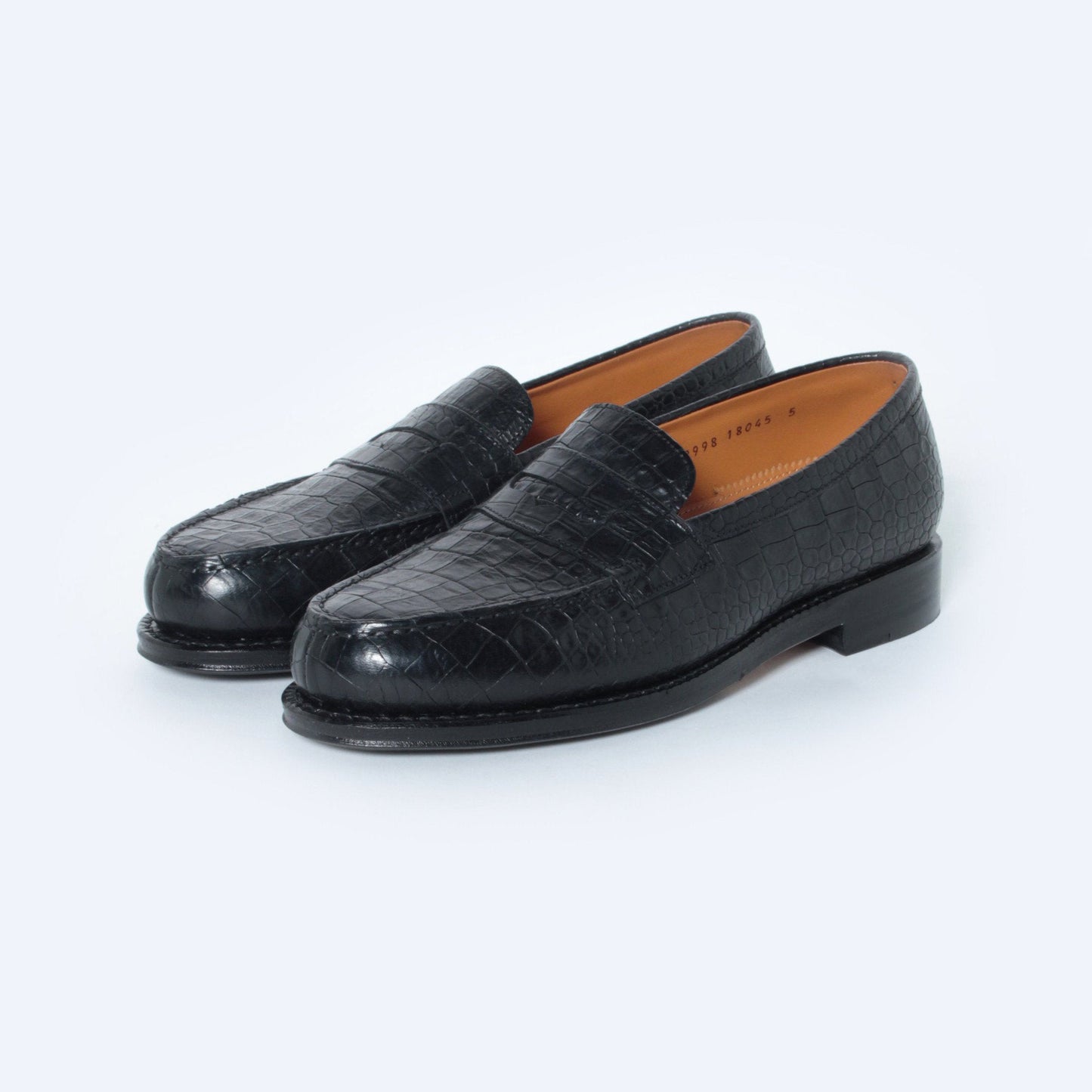 98998 / COCO / BLACK / HALF RUBBER SOLE / UK5.0(24.0cm)