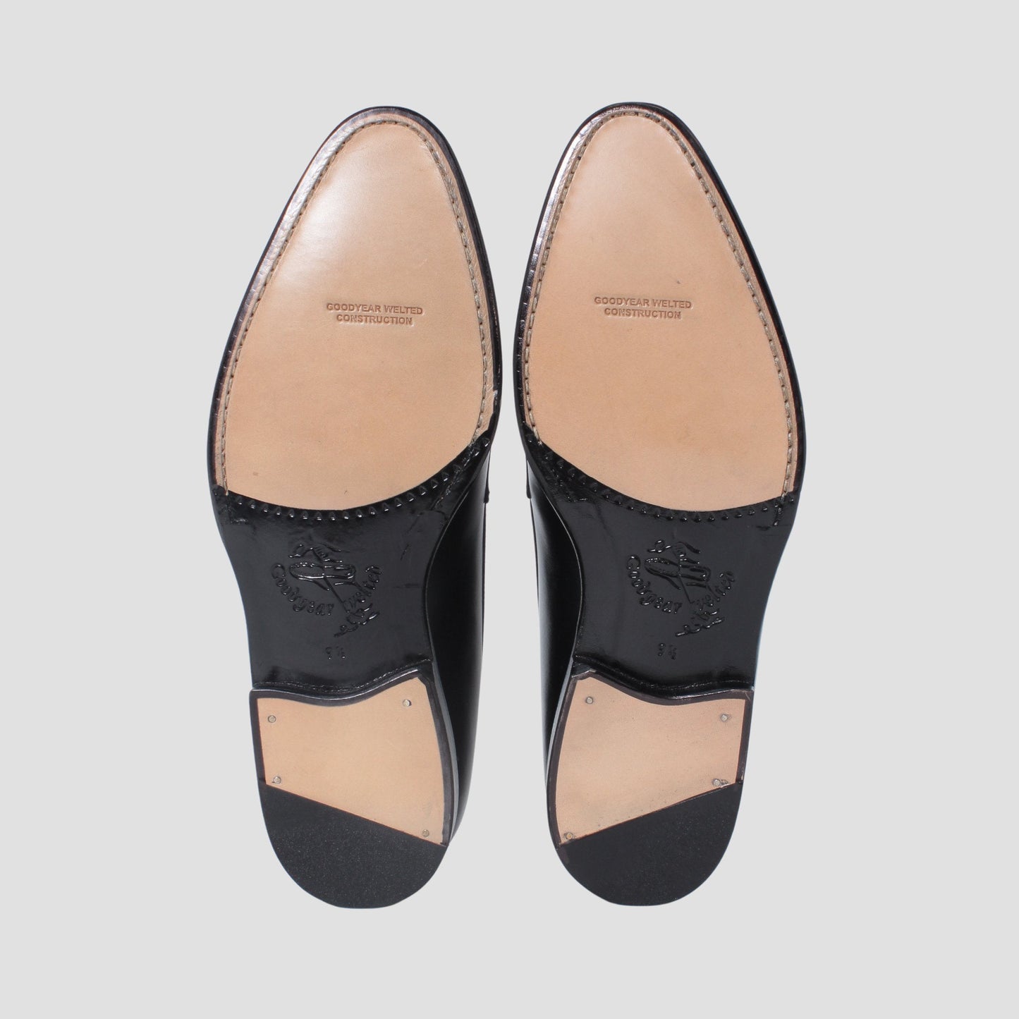 99041 / CALF / BLACK / LEATHERSOLE / UK9.5(28.0cm)