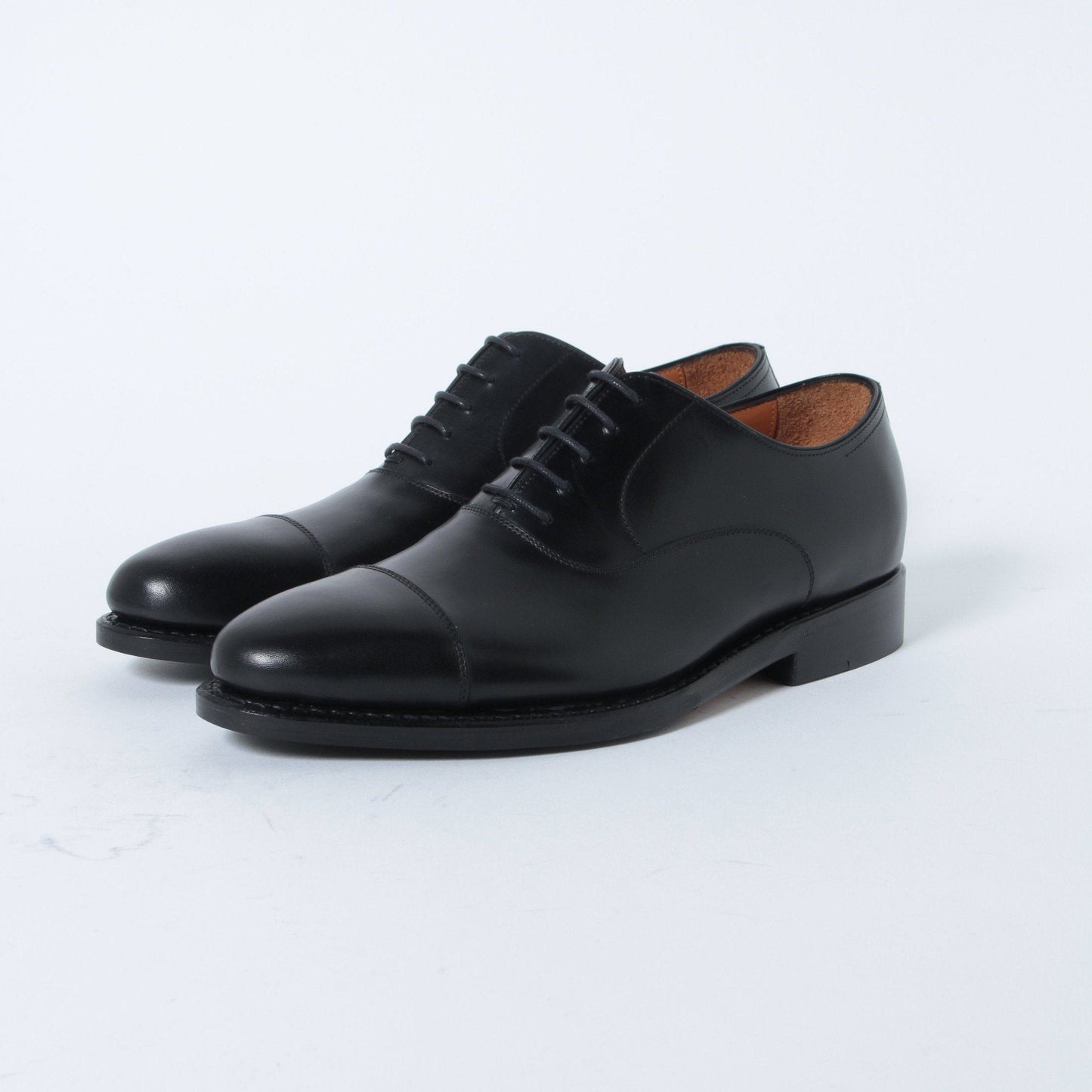 98317 / CALF / BLACK / HALF RUBBER SOLE / UK7.0(25.5cm)