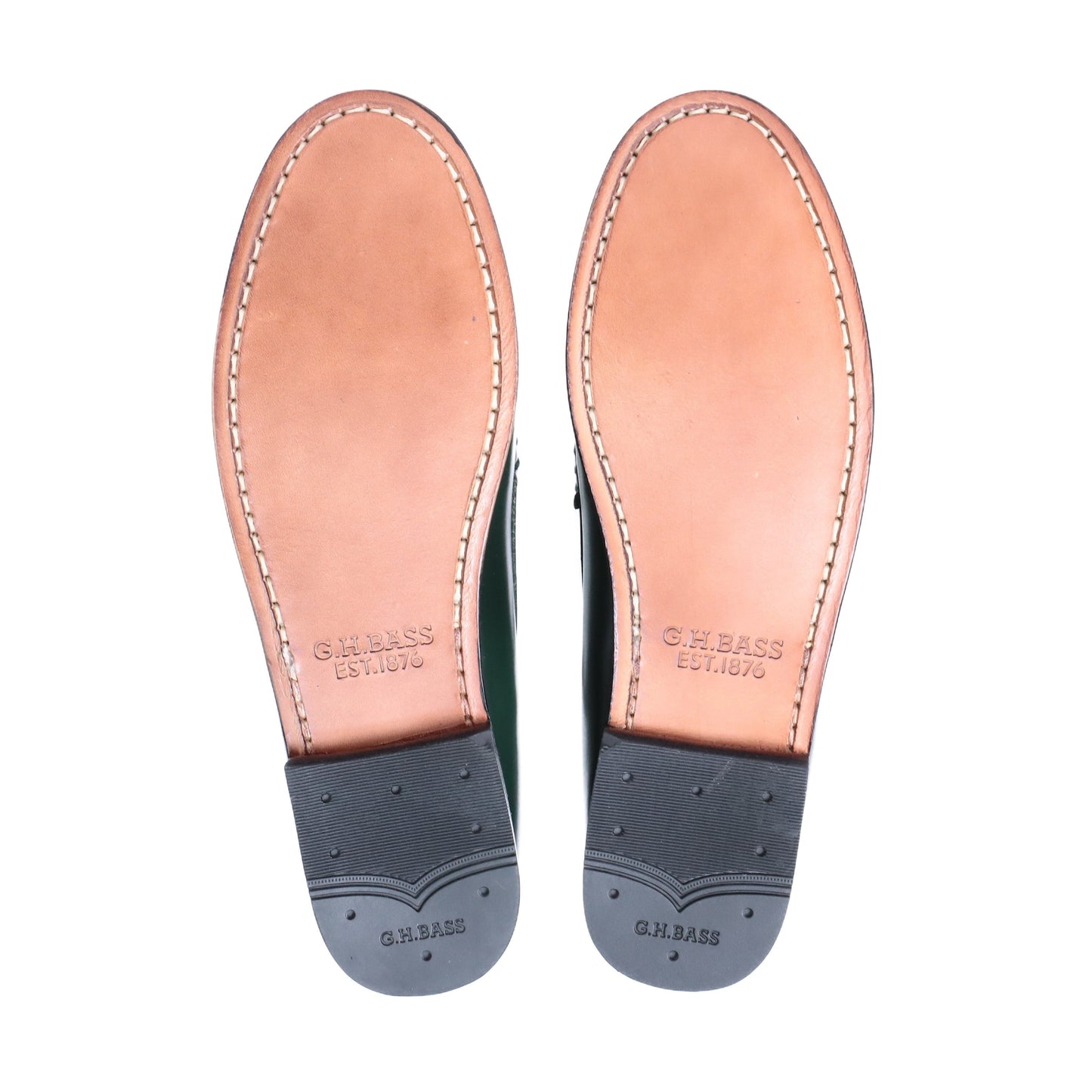 BA41010 / LTHR / DARKGREEN / LEATHER SOLE / US7.0(24.5cm)