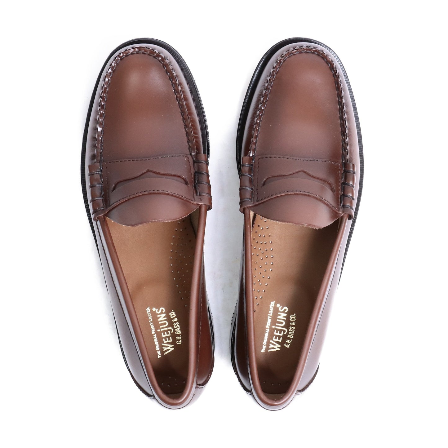 BA11010H LARSON / LTHR / MID BROWN / LEATHER SOLE / US8.5(26.5cm)