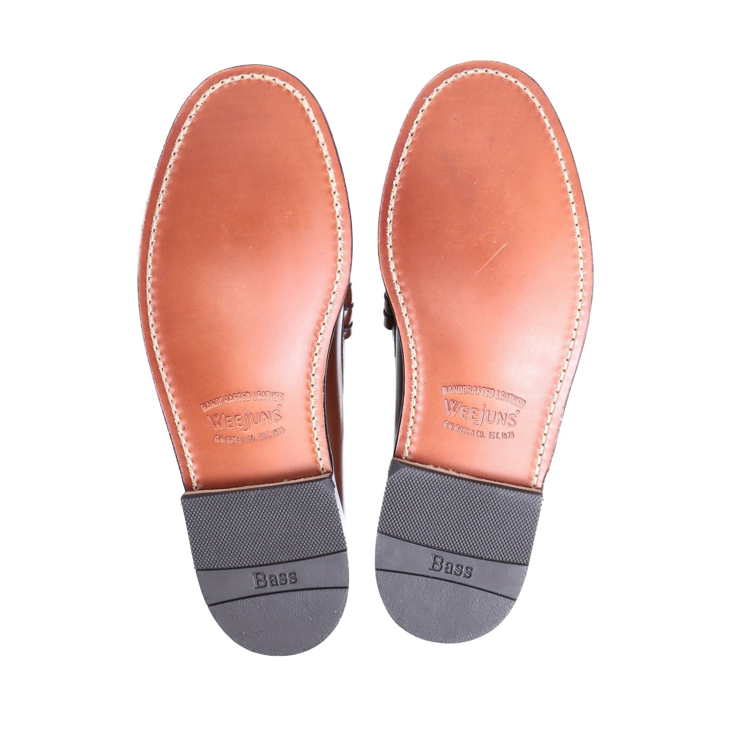 BA11010H LARSON / LTHR / MID BROWN / LEATHER SOLE / US8.5(26.5cm)