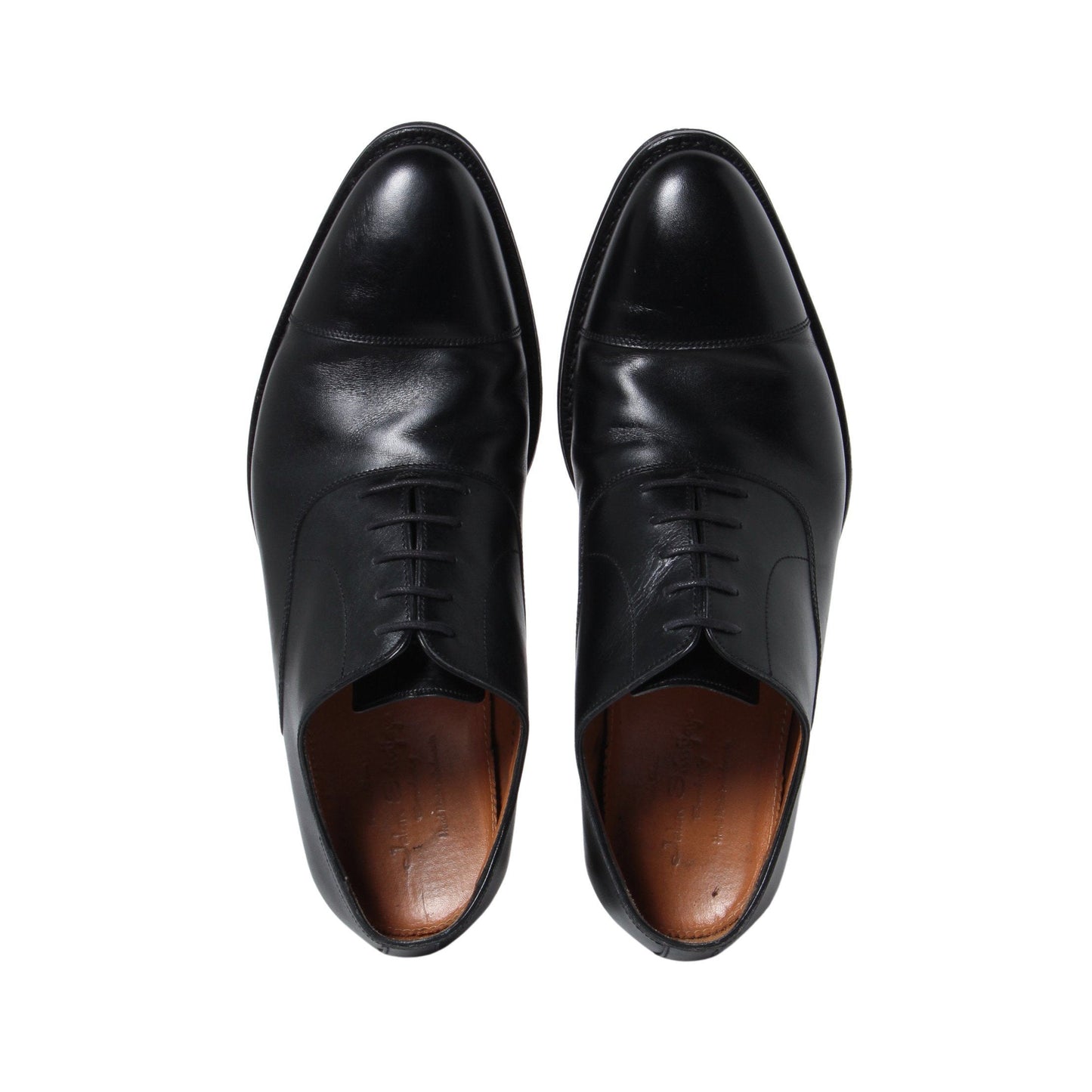 98317 / CALF / BLACK / LEATHER SOLE / UK9.0(27.5cm)