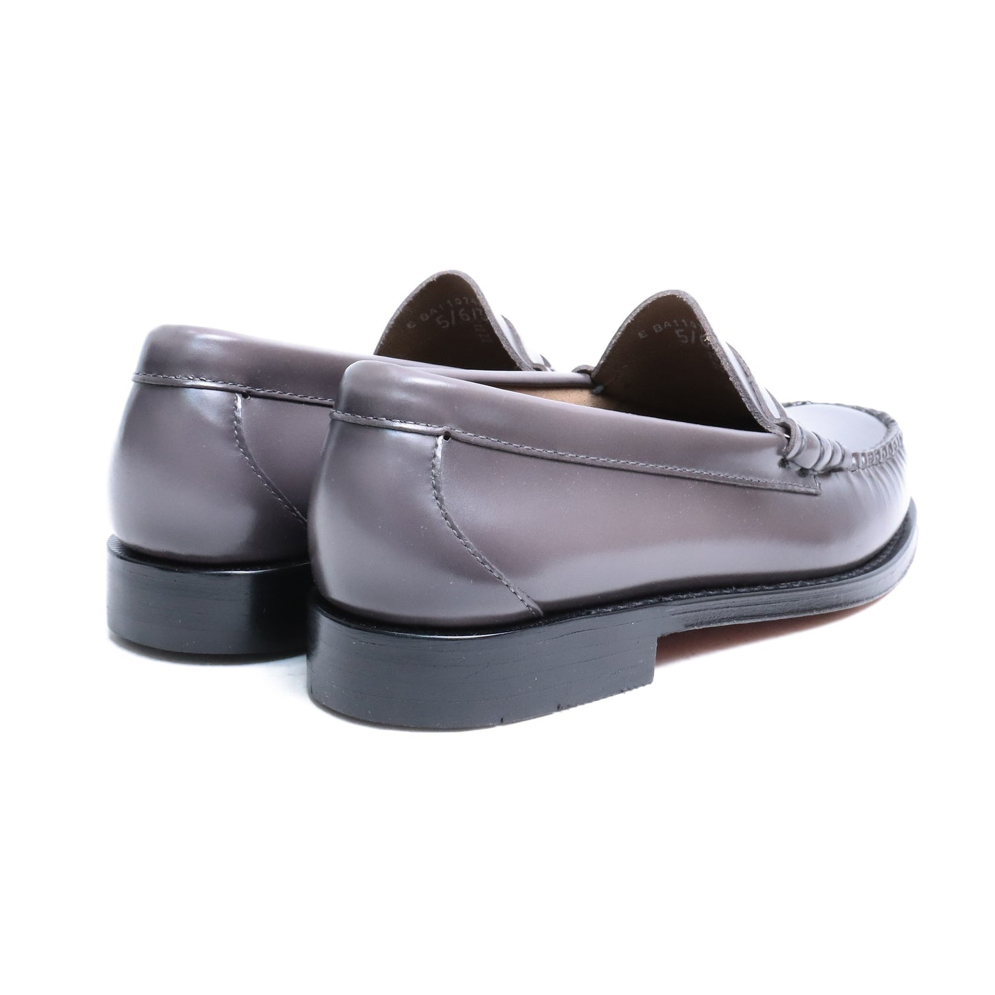 BA11074A LARSON BURNISH / LTHR / DARKGRAY / LEATHER SOLE / US6.0(24.0cm)