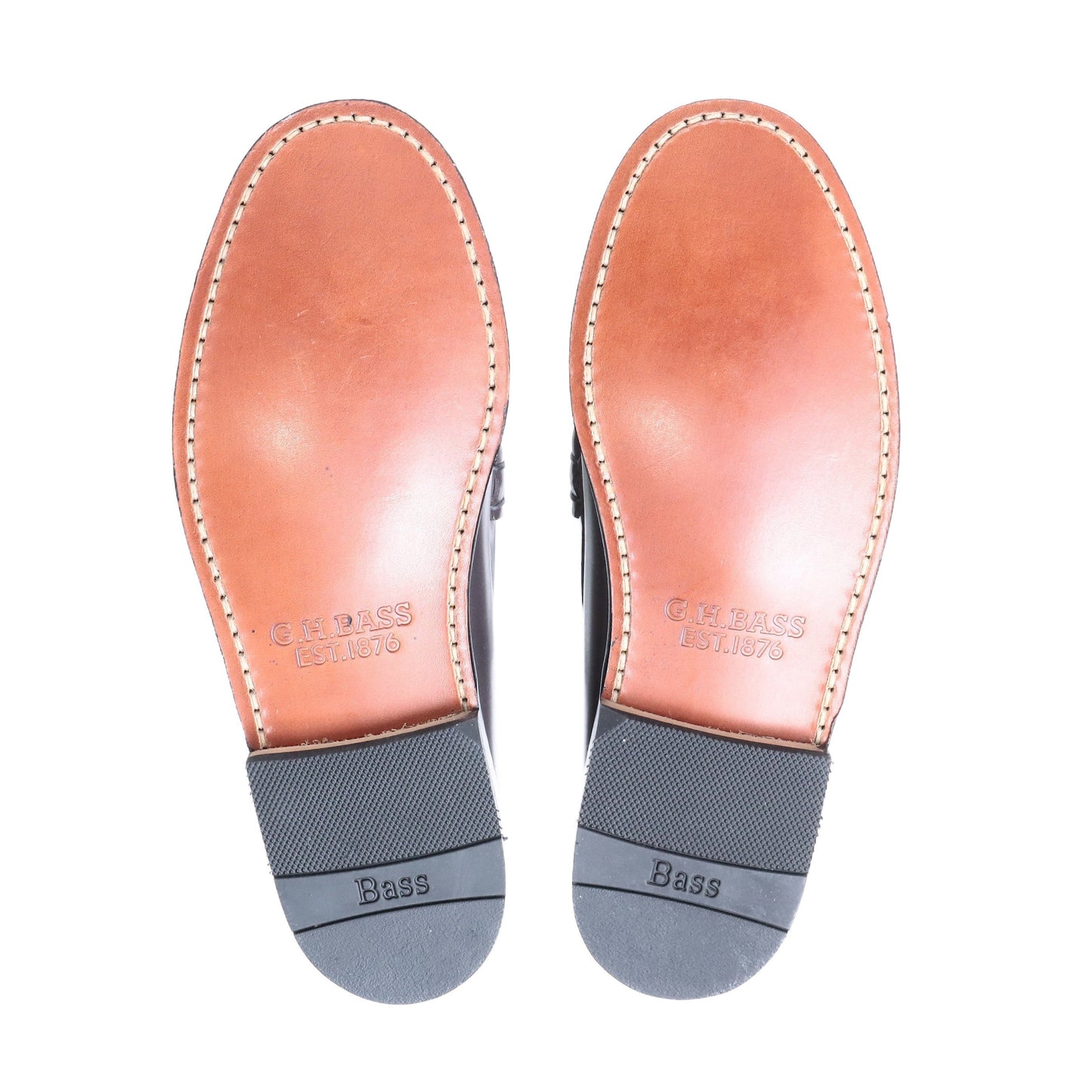 BA11074A LARSON BURNISH / LTHR / DARKGRAY / LEATHER SOLE / US6.0(24.0cm)