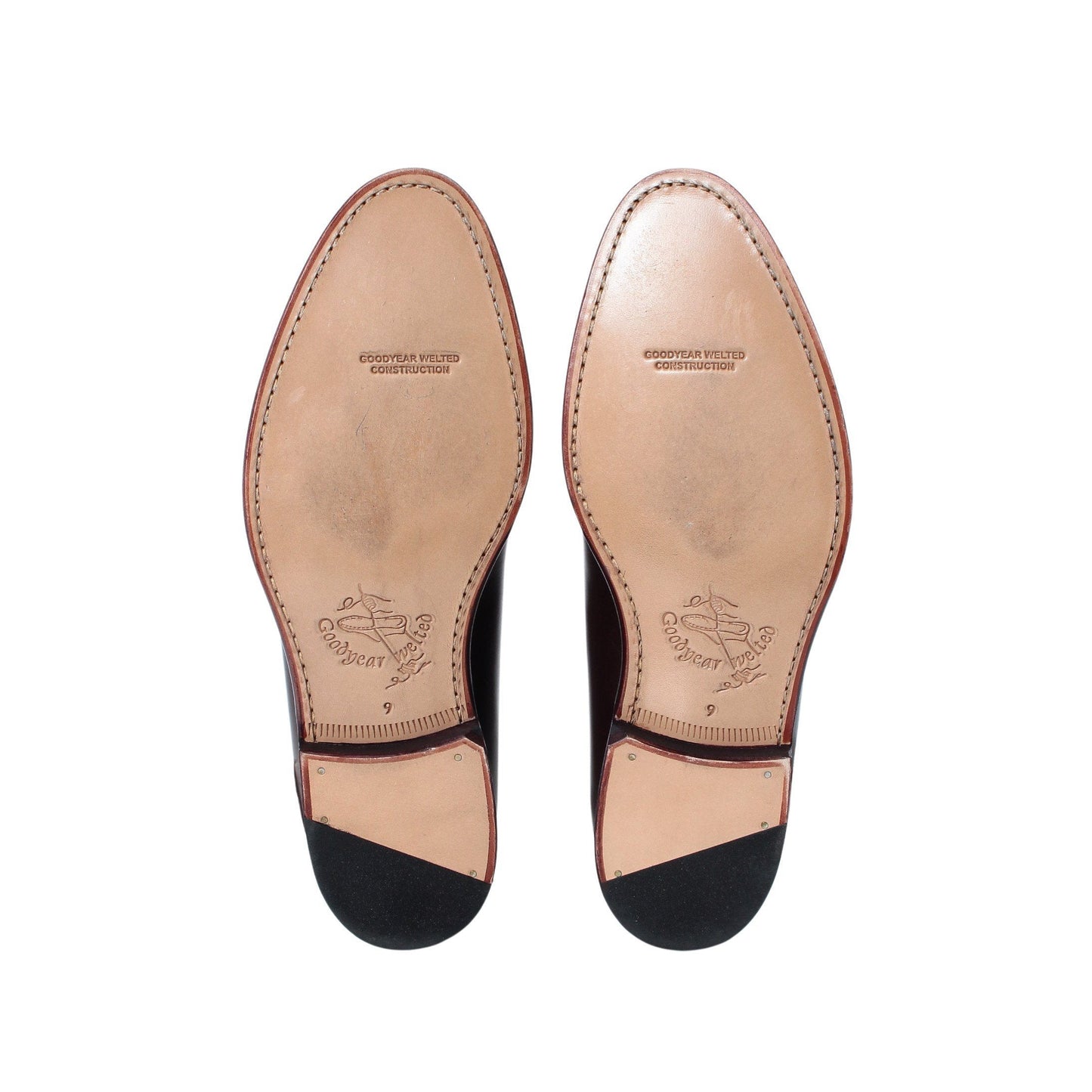 98957 / CALF / D.BROWN / LEATHER SOLE / UK9.0(27.5cm)