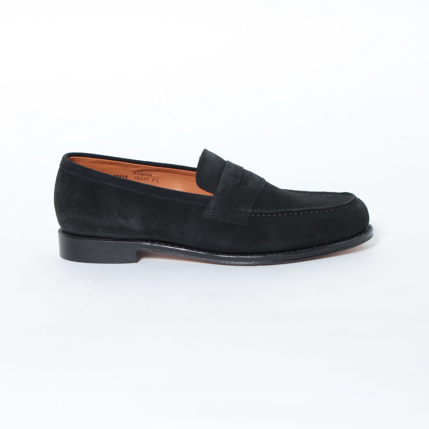 98998 / SUEDE / BLACK / LEATHERSOLE / UK9.5(28.5cm)
