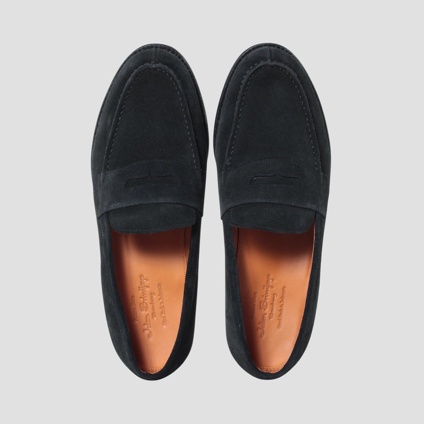 98998 / SUEDE / BLACK / LEATHERSOLE / UK9.5(28.5cm)